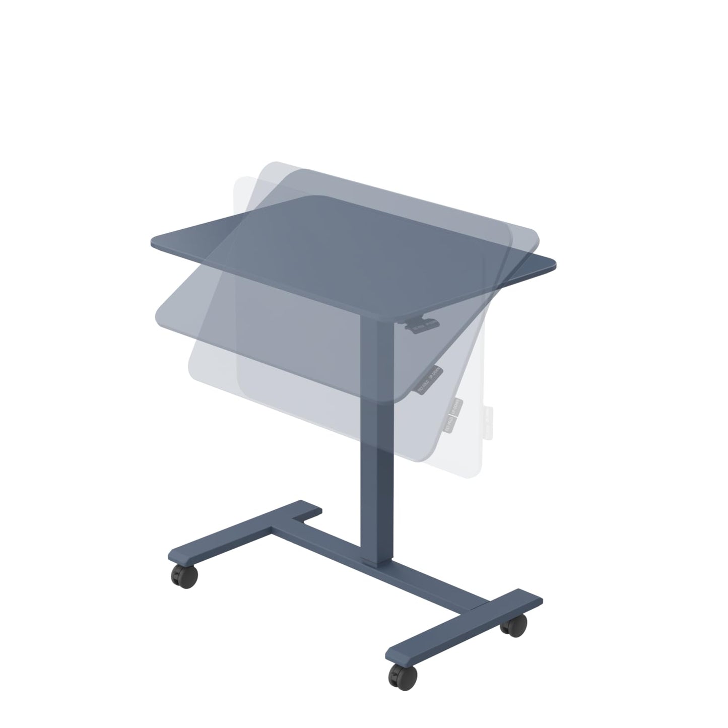 TopJob ANYDESK FOLD desk, rolling stand desk for home, bedside or kitchen use.