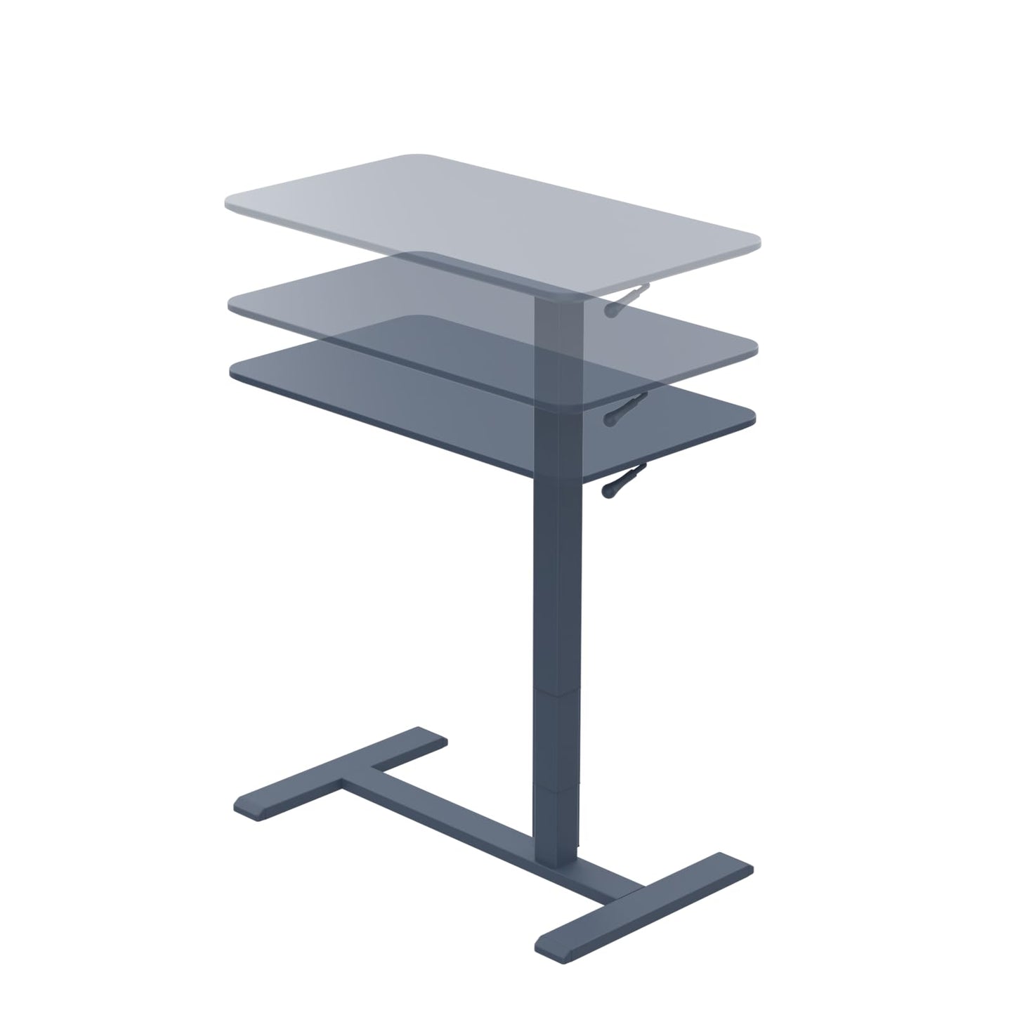 TopJob ANYDESK NEST mobile standing desk, portable, hidden wheels, multi-use table.