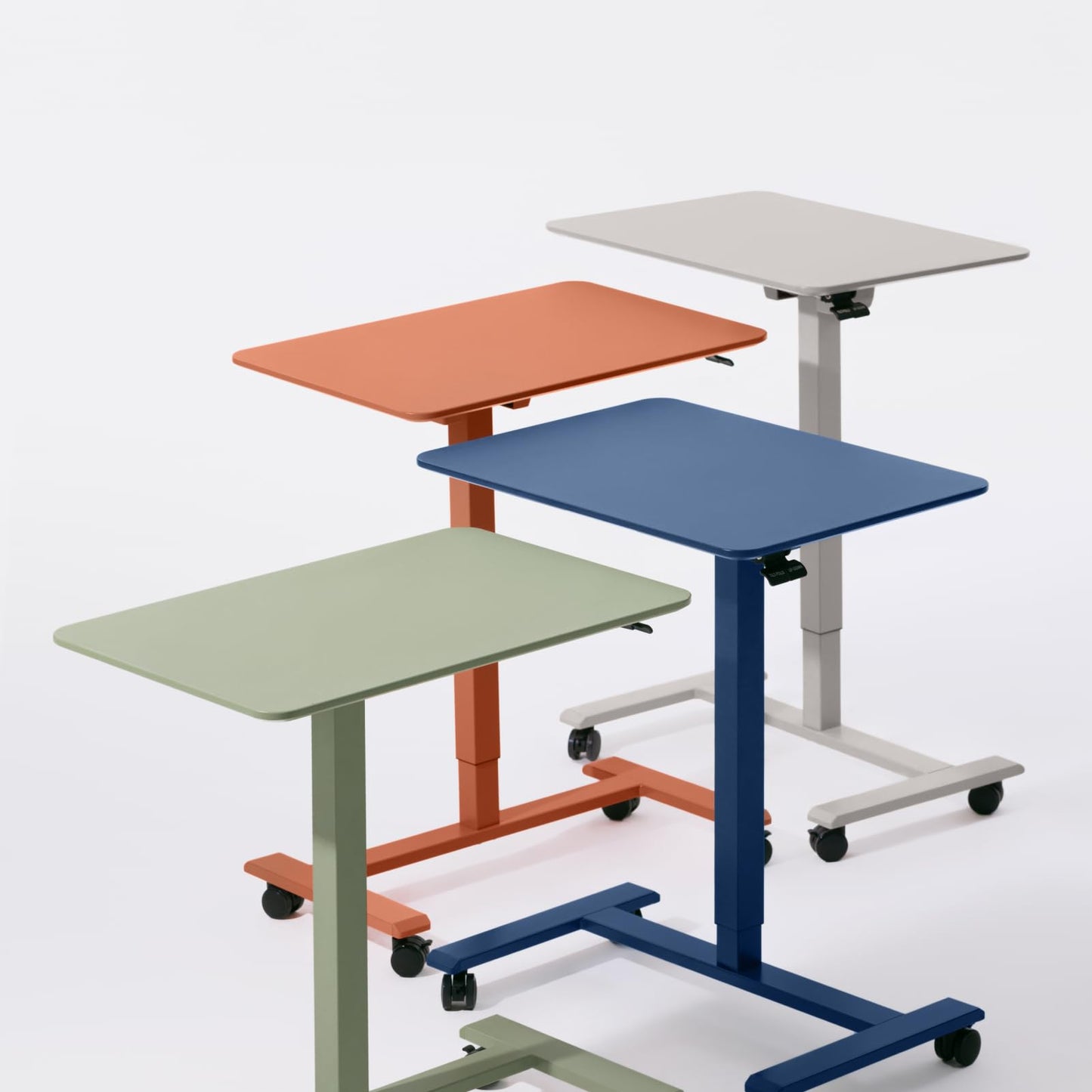 TopJob ANYDESK FOLD desk, rolling stand desk for home, bedside or kitchen use.